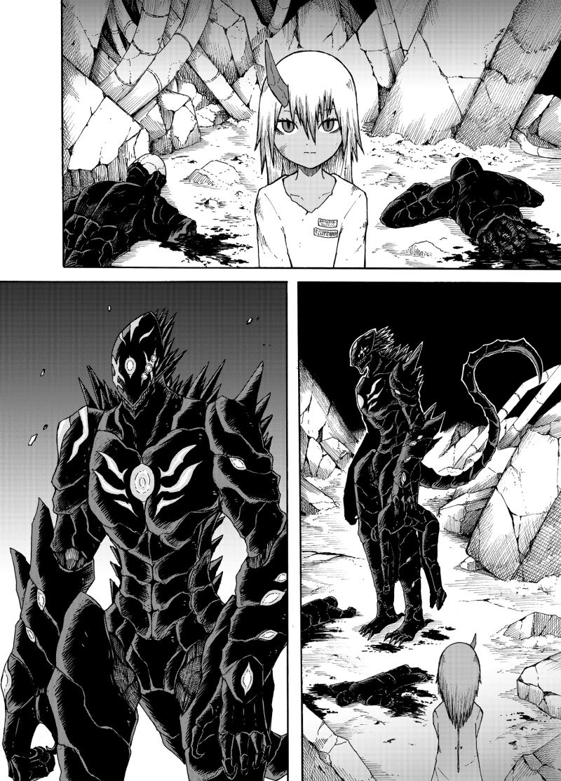 The Black Monster and the Horned Girl Chapter  Gambar 1